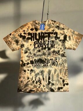 NWT Tie Dye Market Call My Lawyer T-Shirt Size L  MARKET STUDIOS STREETWEAR
